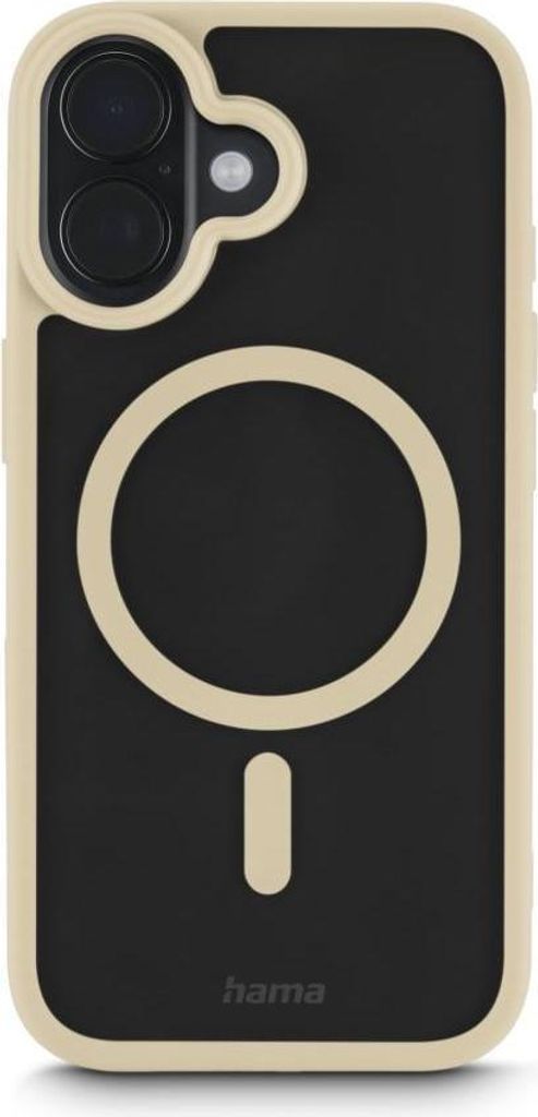 Hama Frame Protect, Cover, Apple, iPhone 17, 16 cm (6.3"), Beige, Transparent