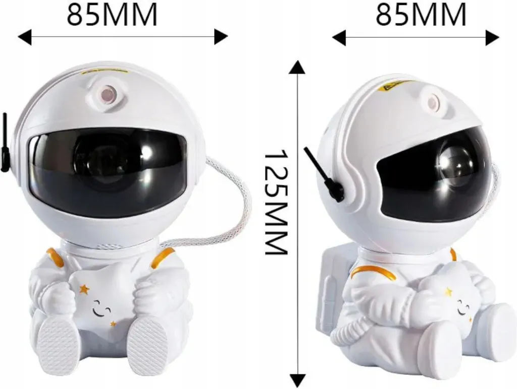 Projecteur de Galaxie Astronaute avec Télécommande et Lampe LED USB - 2