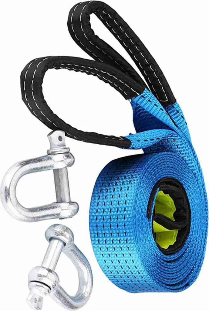Sangle de Remorquage Professionnelle 8T 5m pour Dépannage Automobile - 6