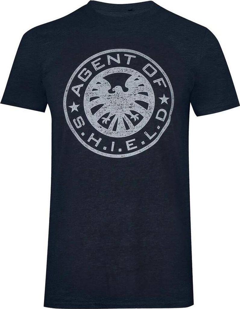 Marvel - T-Shirt für Herren TV829 (XXL) (Heide Blau)