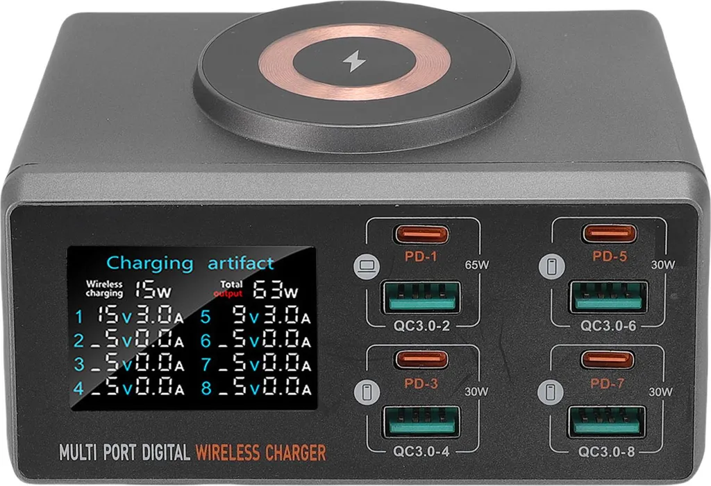 Chargeur USB Elprico : Station de charge multiple 4 ports QC3.0 et PD