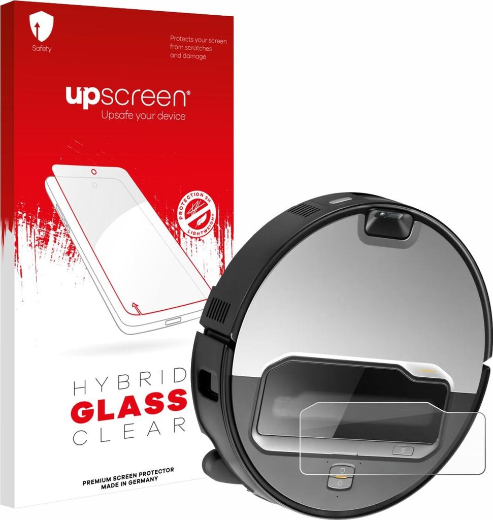 upscreen Schutzglas für Roborock Saros Z70 Schutzfolie Panzer Folie Glas Display Schutz klar