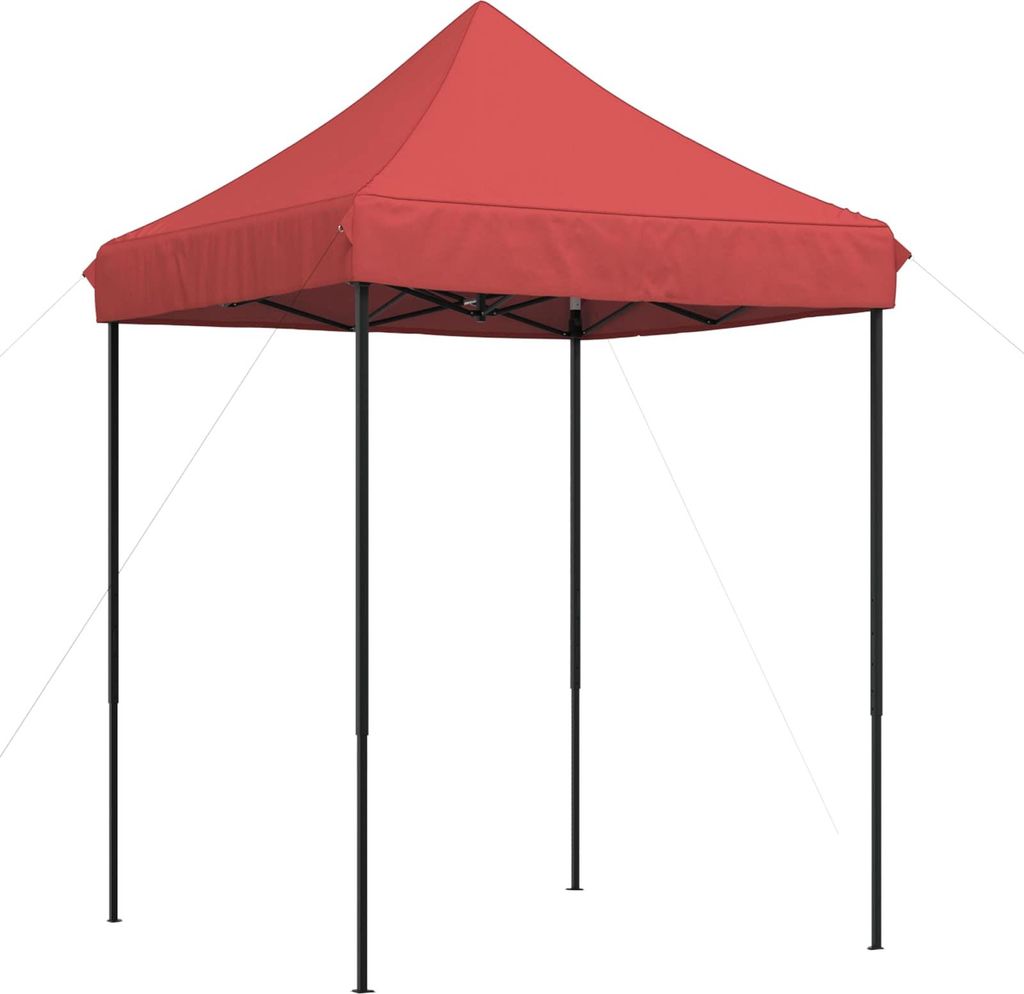 Party-Zelt Bordeauxrot 200 x 200 x 306 cm Oxford-Stoff