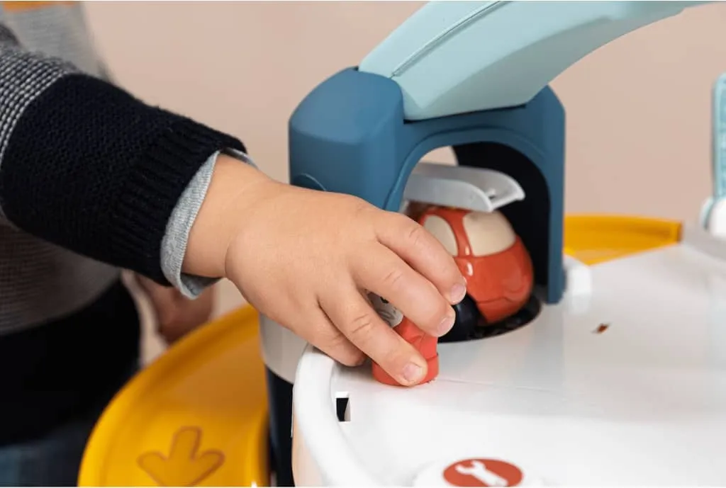 Smoby Petit Smoby Maxi Garage 140203 : Premier circuit auto complet - 9