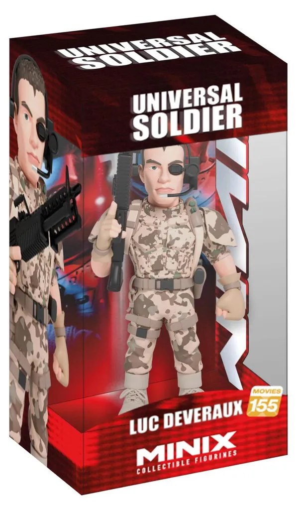 Cadeau Collectionneur Figurine Minix Luc Deveraux Universal Soldier 12cm