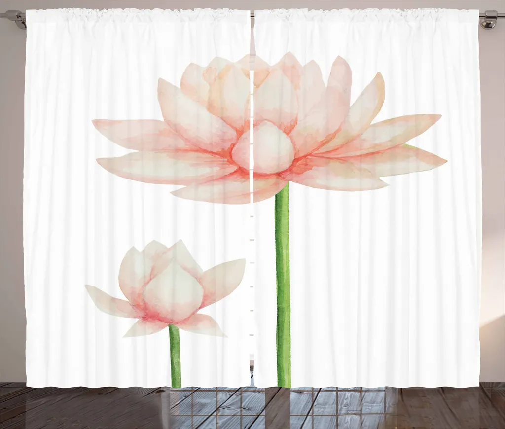 Tenda Universale ABAKUHAUS 280x245 cm | Motivo Loto per Salotto e Cucina