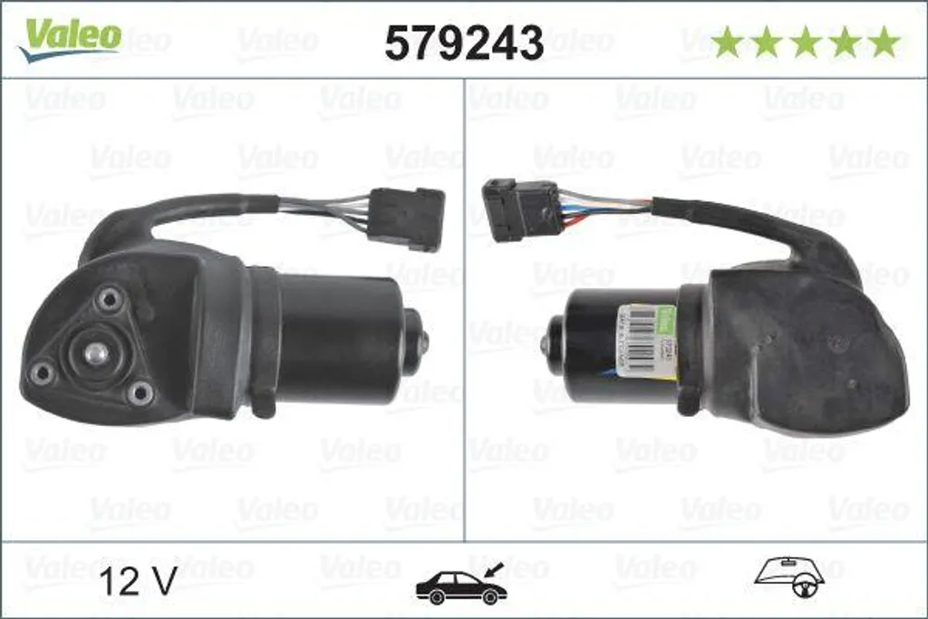 Réparer essuie-glace Peugeot 406 moteur Valeo 579243 solution 6405A9