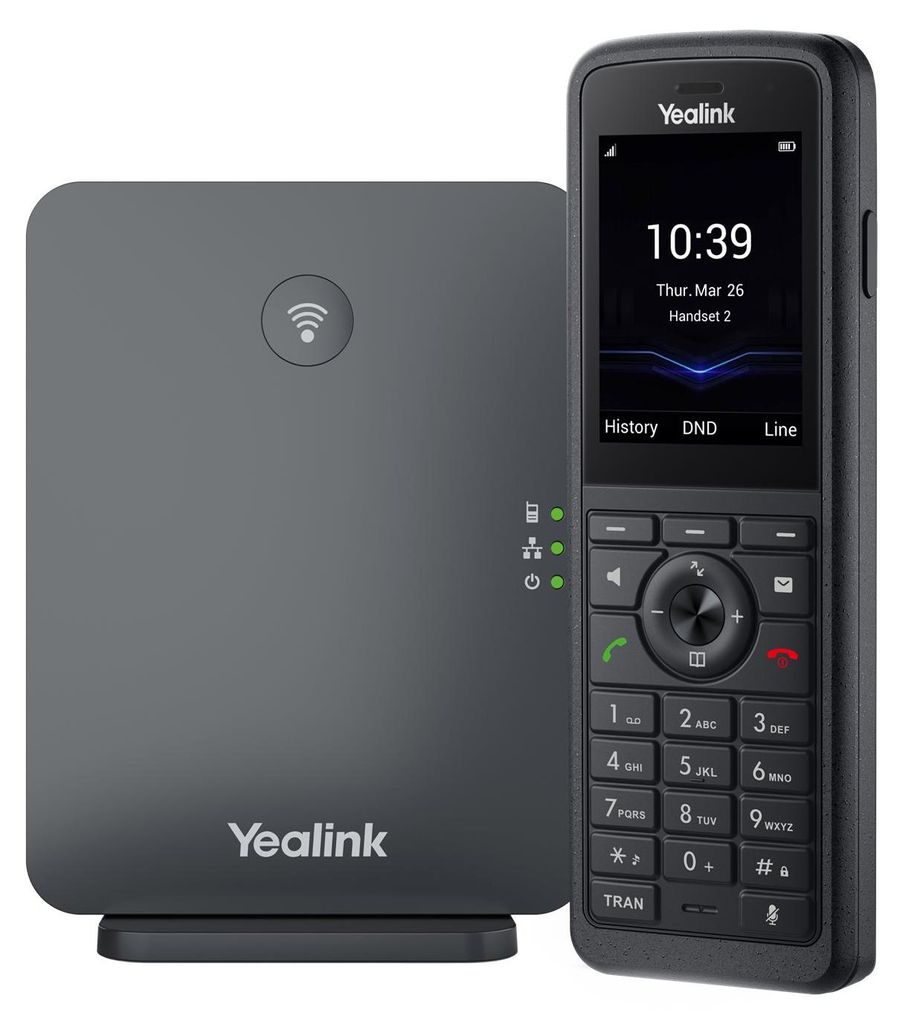 Yealink 1302036 Yealink SIP DECT Telefon ruggedized Productafbeelding 