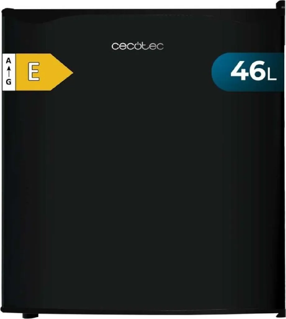 Cecotec GrandCooler SilentCompress Black - Réfrigérateur Compact Silencieux