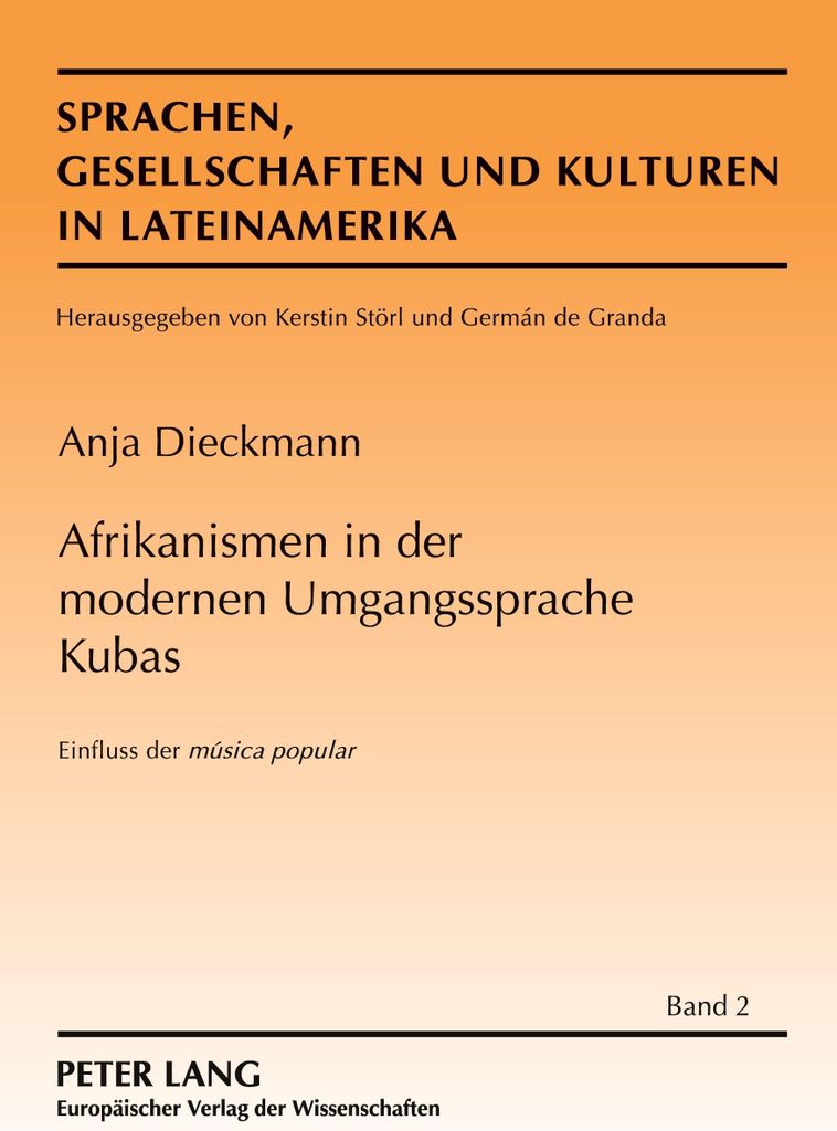 Afrikanismen in der modernen Umgangssprache Kubas