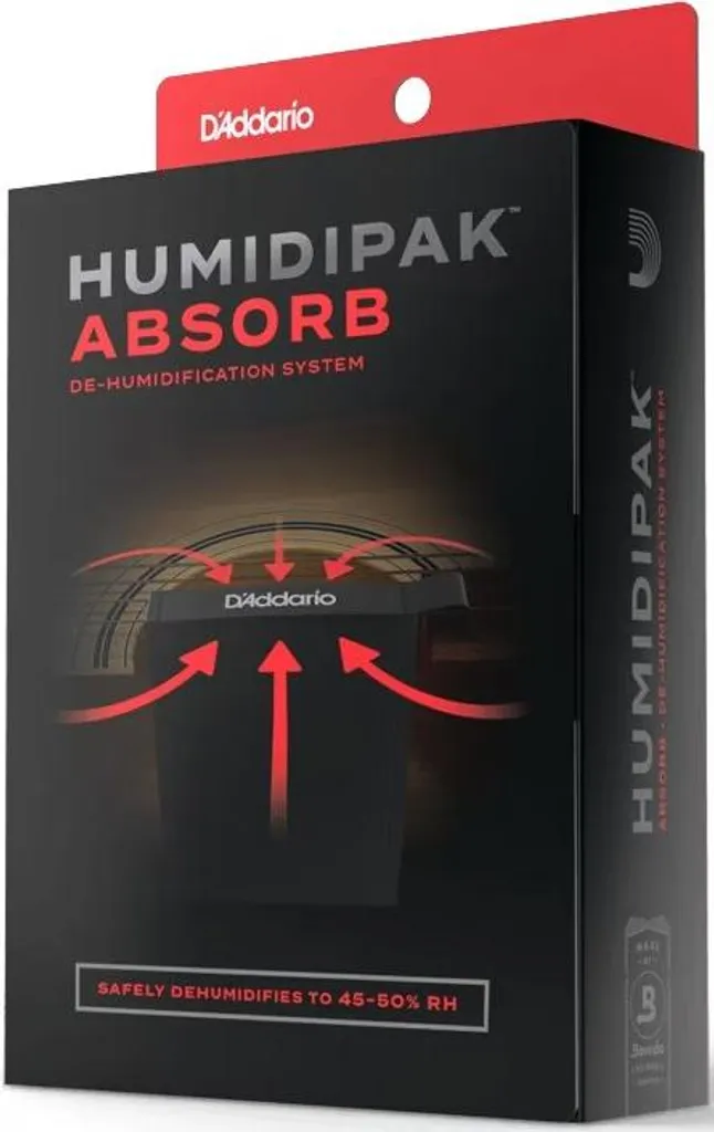 Évitez le Gonflement du Bois avec Humidipak Absorb PW-HPK-04 D'Addario