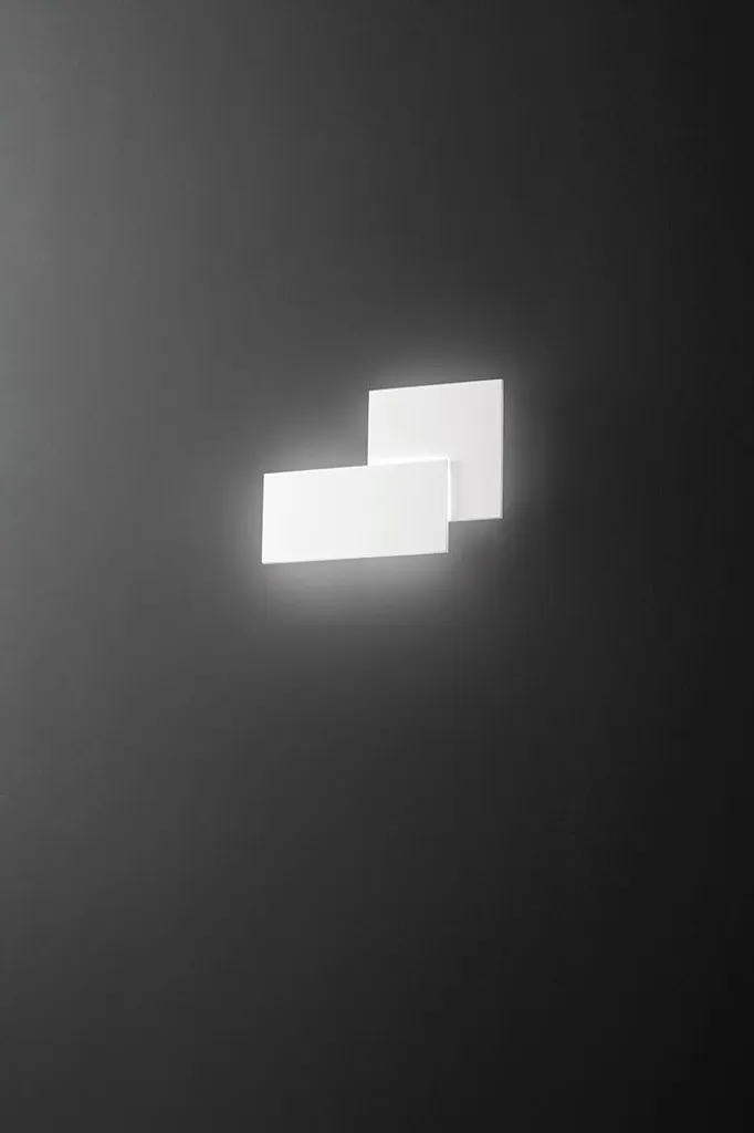 Applique Murale LED Perenz 8222 Blanc Mat 23W 3000K en Aluminium