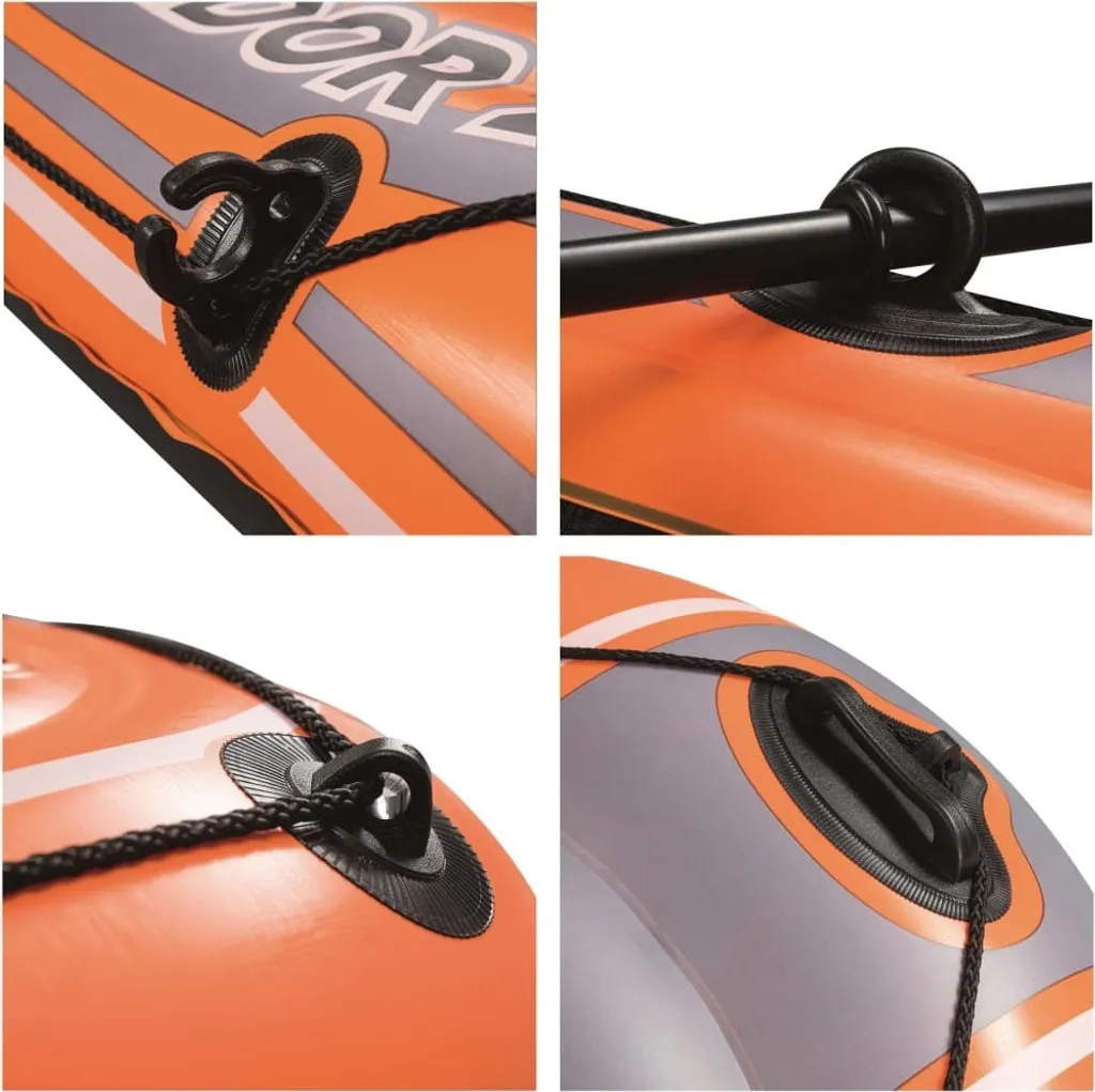 Bateau de plage pour lac et mer Bestway Hydro-Force Raft Set 61062 - 12