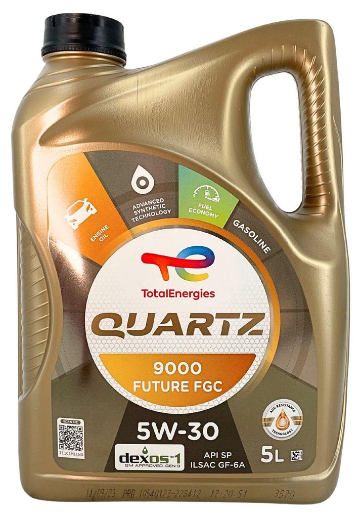 Total Quartz 9000 Future FGC 5W-30 5 Liter Produktbild 