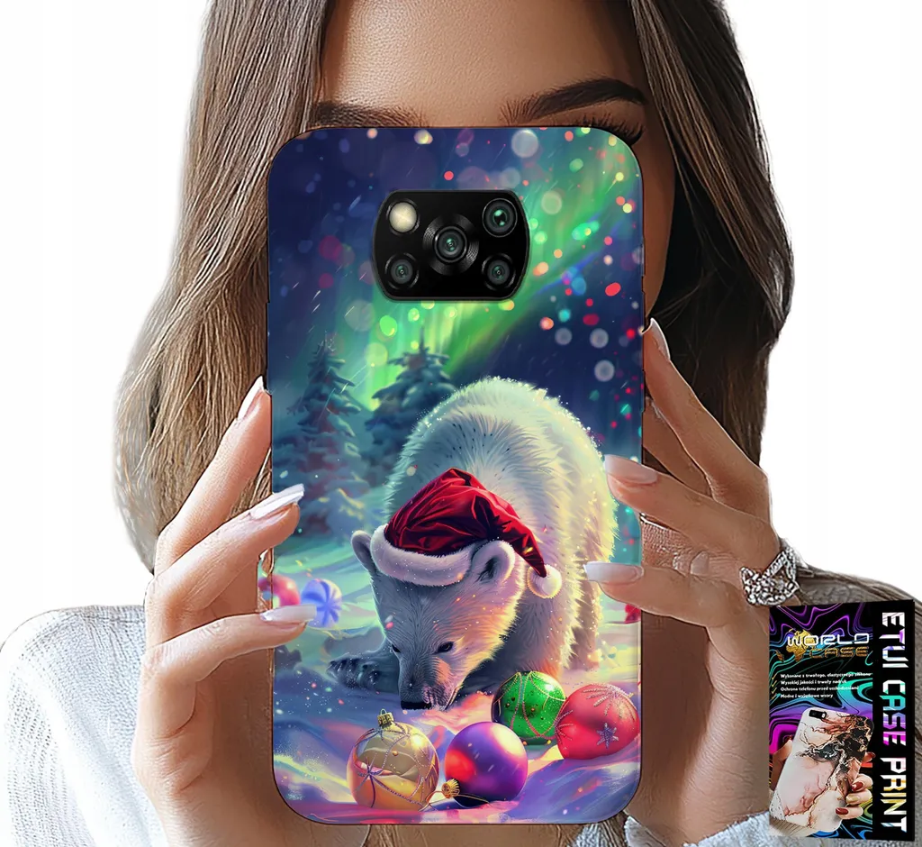 Kit Protezione Poco X3: Cover Palle di Natale + Screen Protector 9H