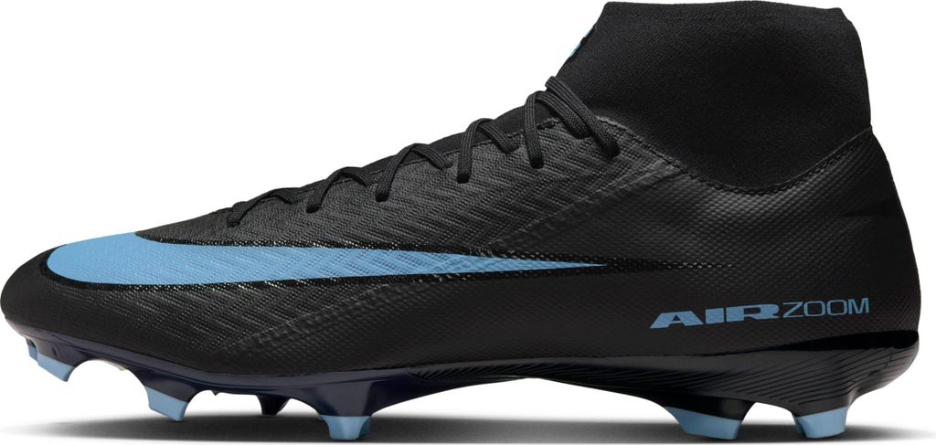 Nike Mercurial Superfly 10 Academy - Herren High-Top-Fußballschuh - Schwarz/Ice Blue Schwarz/Ice Blue 43