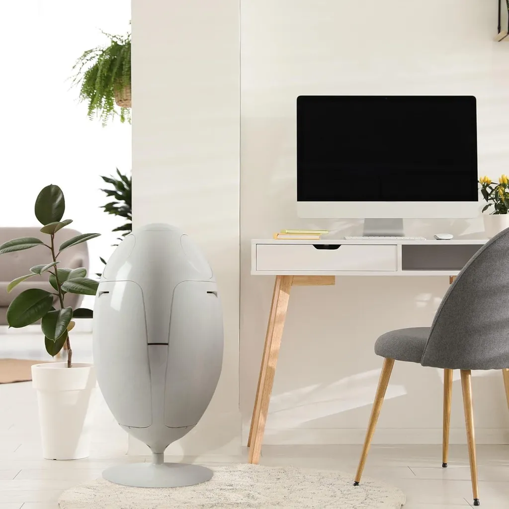 Collecteur de tri sélectif 3 compartiments 54 litres pour intérieur - 3