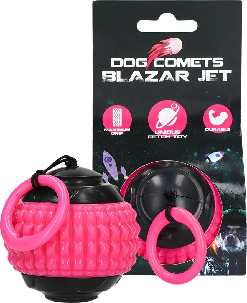 Dog Comets Hundespielzeug Blazar Jet rosa