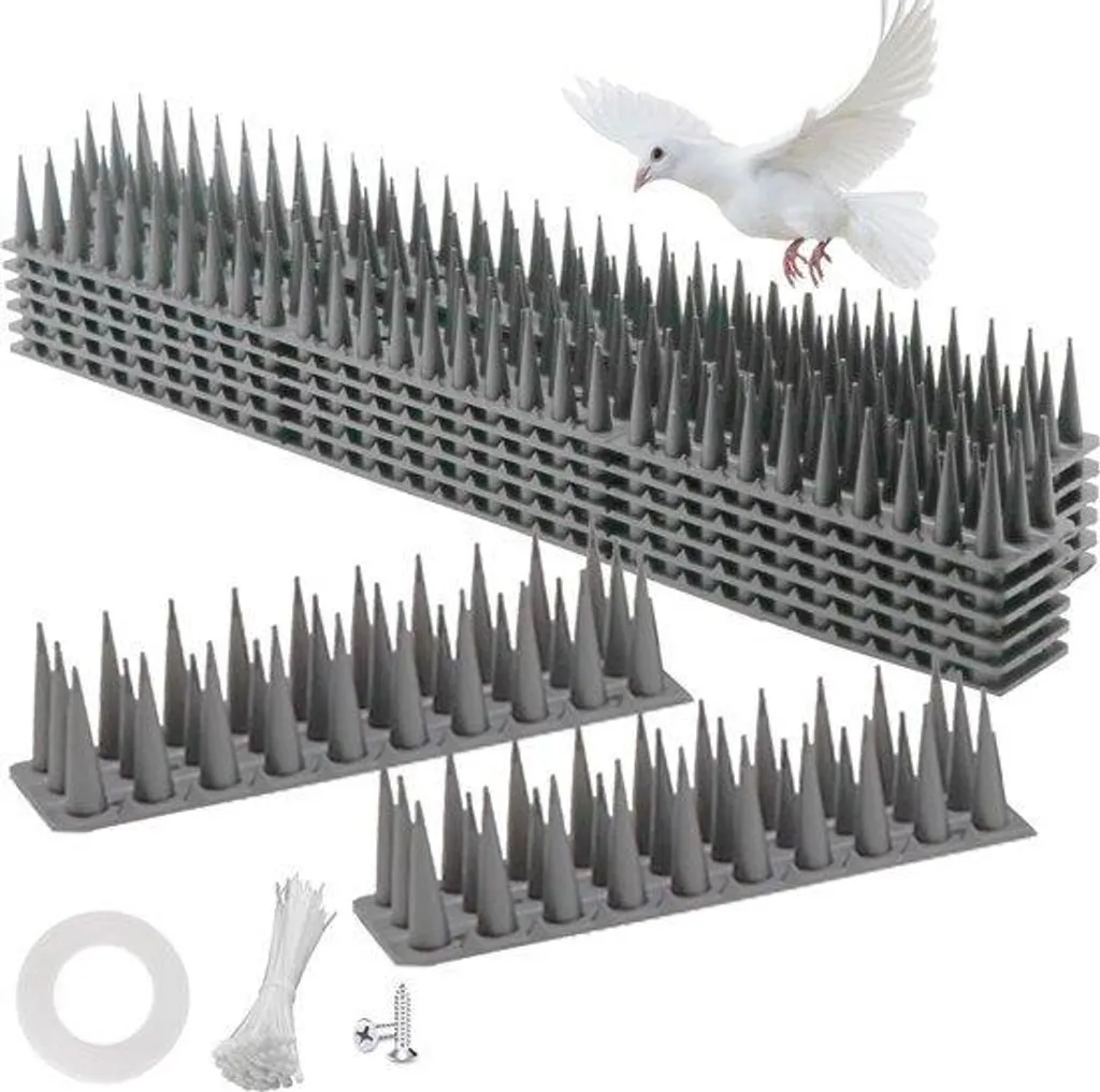 Dites stop aux pigeons sur votre balcon - Pics anti-oiseaux 5,2m kit