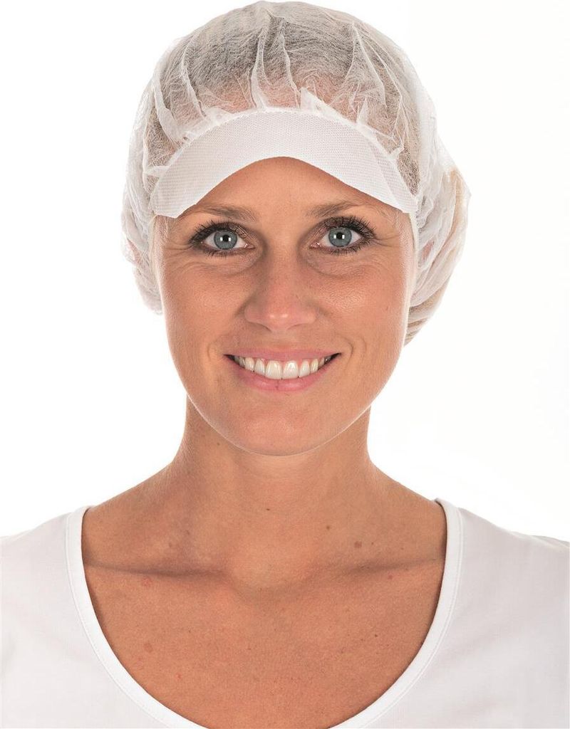 Hygonorm 12819 Baretthauben mit Schirm Light weiß ø 48 cm Image du produit 