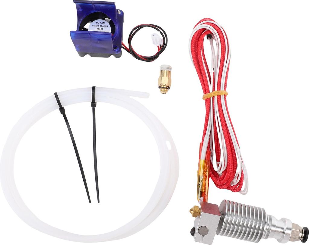 3D-Drucker-Extruder-Hotend-Kit als Ersatz für V6 1,75 mm 0,4 mm Düse Long Range Extruder Hotend Kit