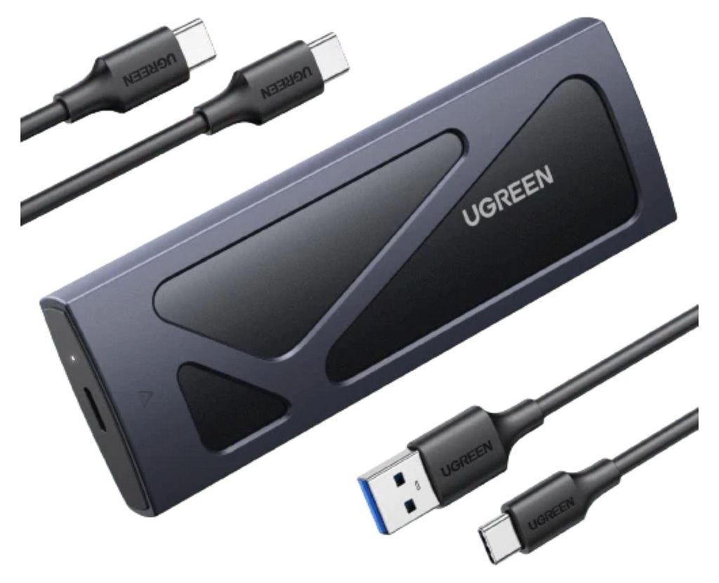 Custodia SSD UGREEN M.2 NVMe - Nera Immagine del prodotto 