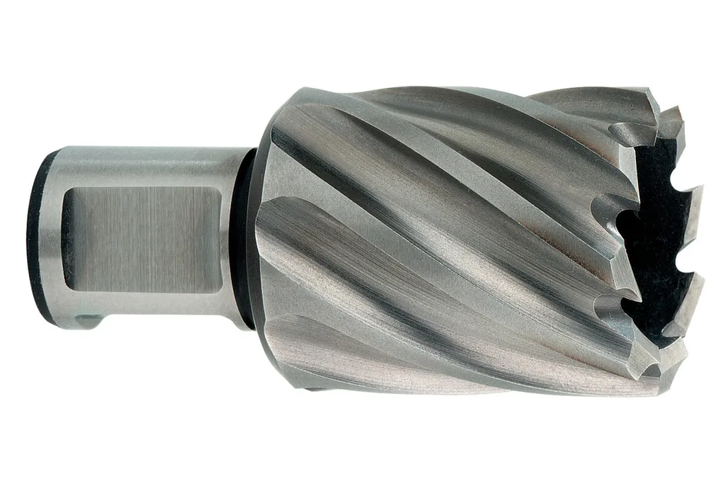Perçage sans effort avec la carotteuse Metabo HSS 21x30 mm Weldon 626509000