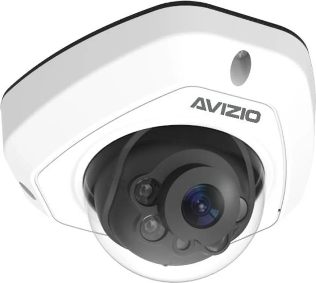 Caméra IP professionnelle Mini Dôme 2MPx PoE IK09 3.6mm - AVIZIO