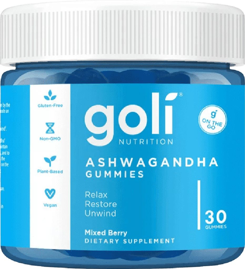 Goli Nutrition, Ashwagandha, 30 Gummies