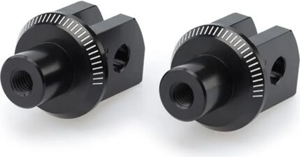 Repose-pieds PUIG 6454N Noir : Plus de Grip pour votre Yamaha YZF-R125