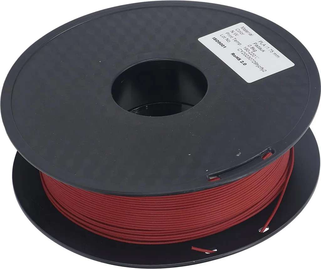 PLA 1,75 mm texturé bois de rose pour objets 3D au rendu naturel mat - 4