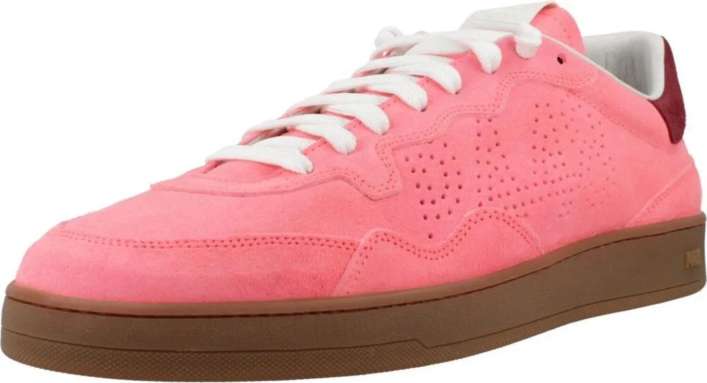 Basket P448 Modèle Vert 2m Baskets Homme Coloris Rose et Gris Look Chic