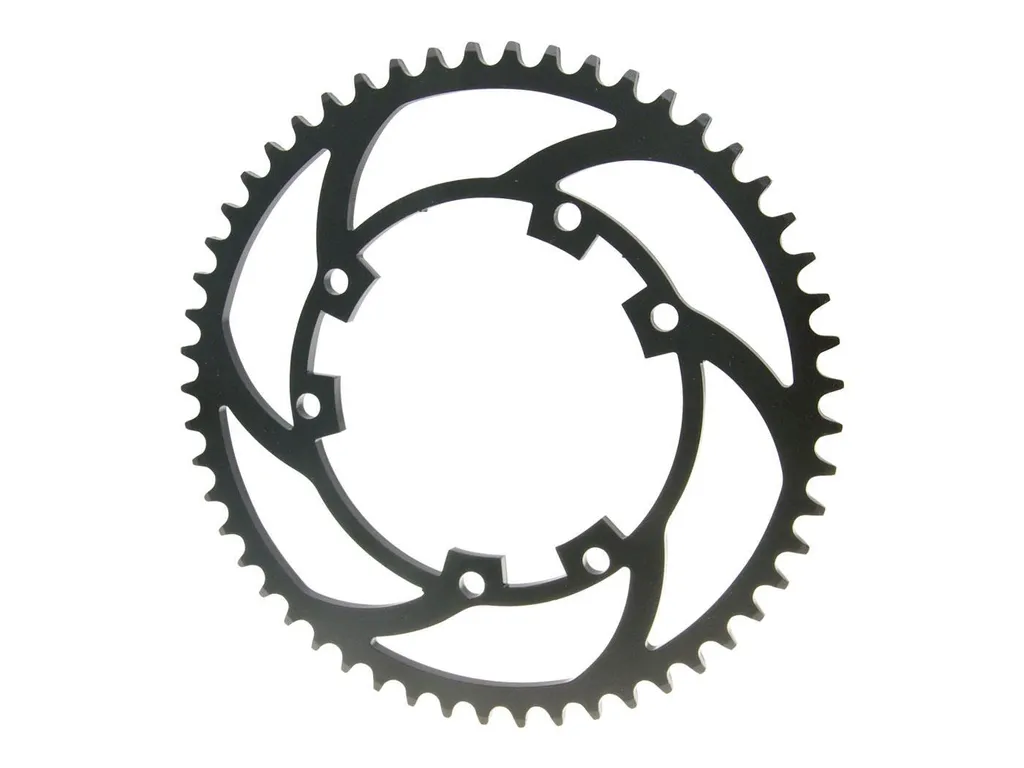 Couronne de transmission 53 dents pas 420 pour Rieju, Peugeot et MBK