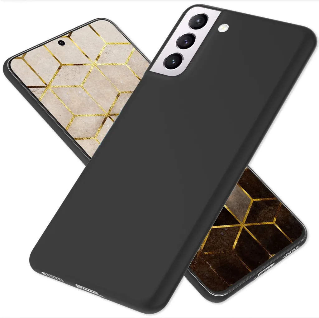 Custodia Rigida Samsung Galaxy S22 Nera Opaca - Slim Fit Case Anti-Urto