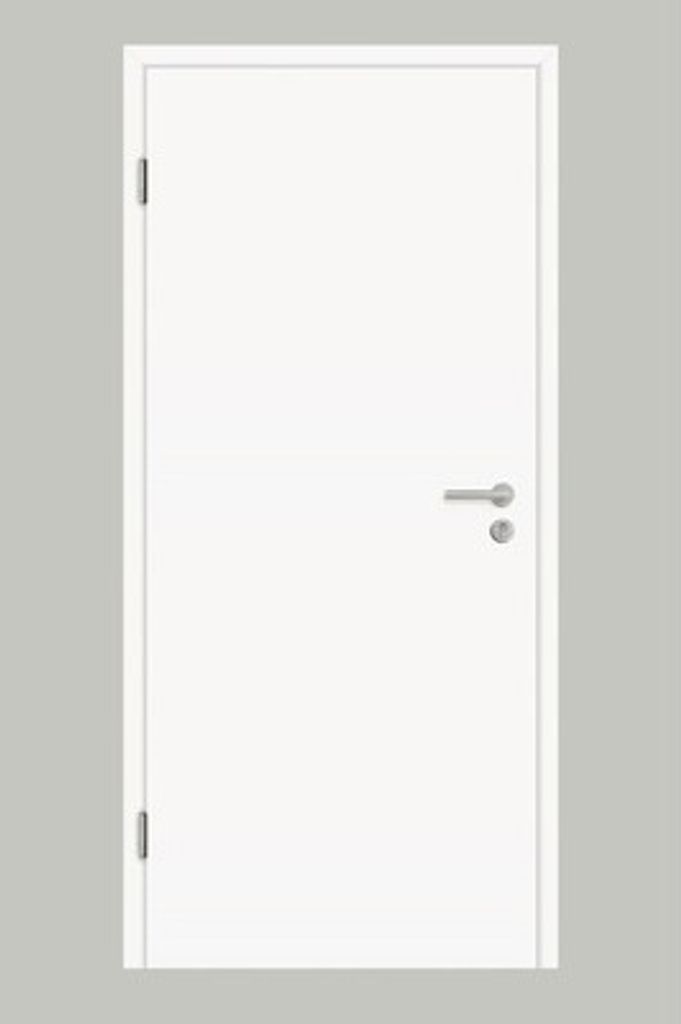 Pertura Wohnungseingangstür SSK2 CPL weiß (ähnlich RAL 9010) KK III 86,0x198,5 cm DIN Links
