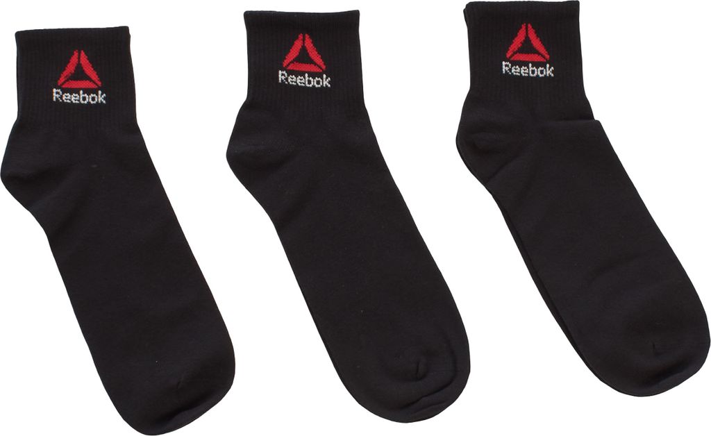 Calze Reebok 3-pack D0850 per uomo e donna Immagine del prodotto 