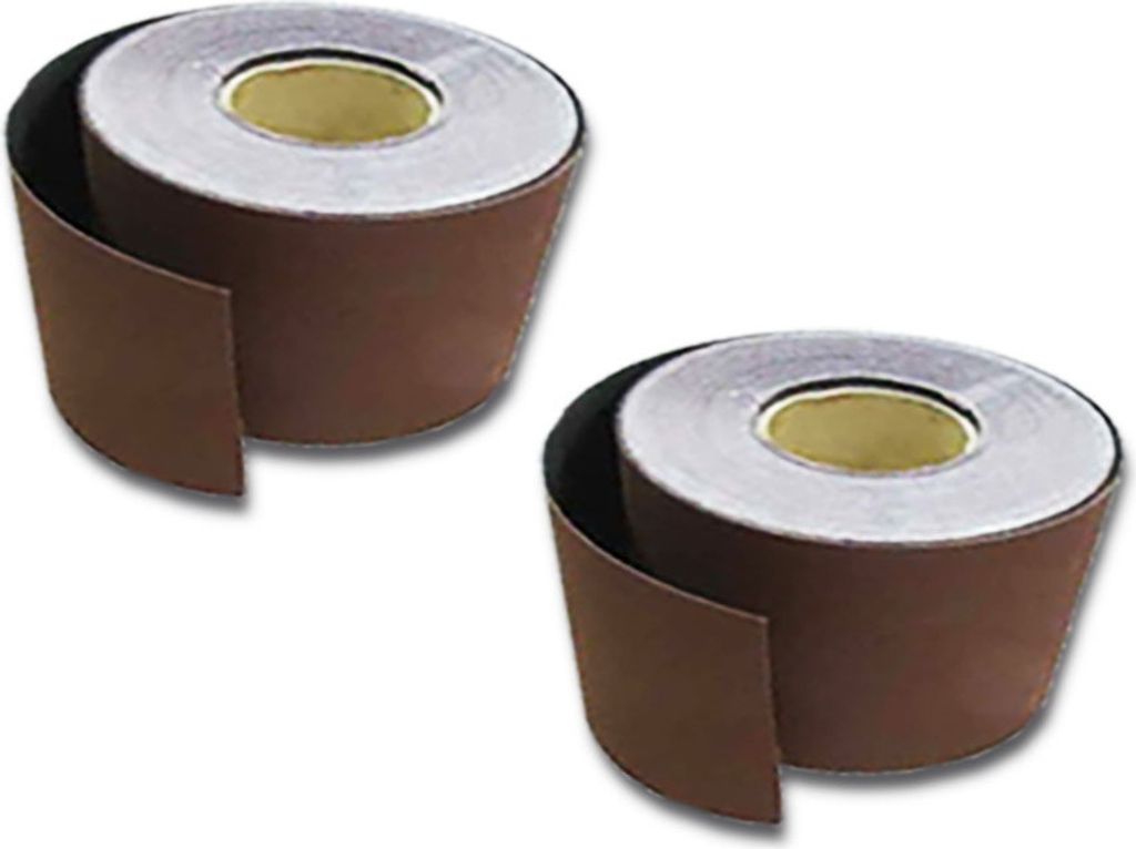 4x Schleifpapier Rollenschleifpapier P60 Klett 115mm Schleifrollen