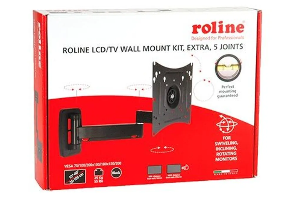 VALUE Support mural LCD/TV Extral - Fixation robuste pour grand écran - 9