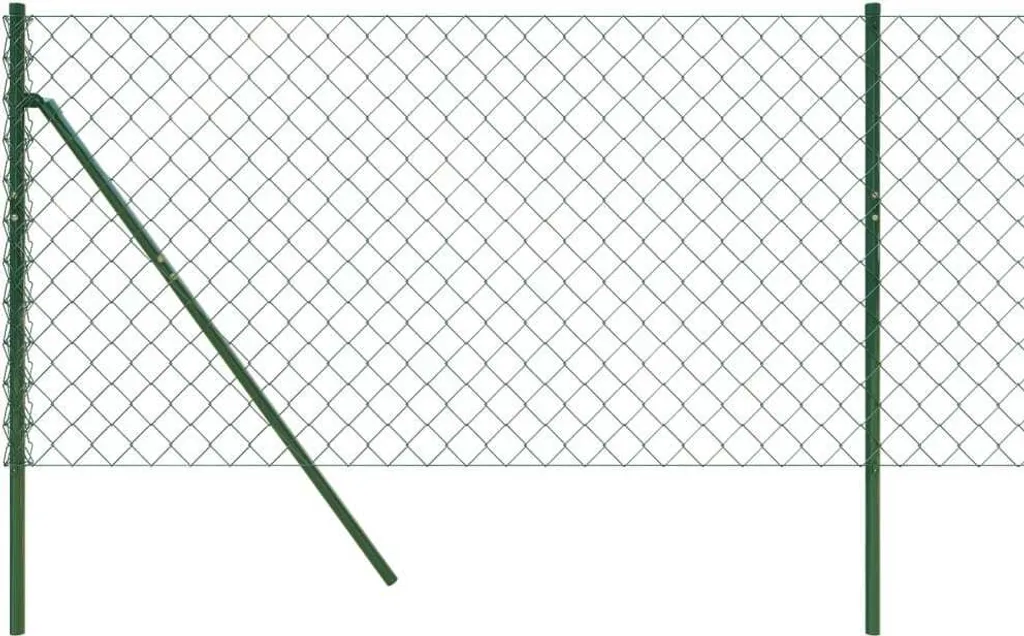 Recinzione a Maglie Verdi 1x10 m in Offerta | Prezzo Imbattibile Acciaio - 4