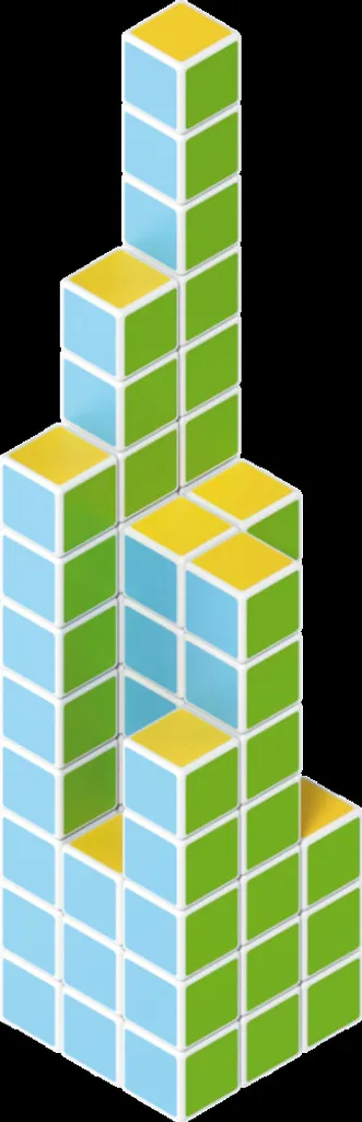Geomag Magicube 64 cubes : activité créative pour crèche et maison - 10