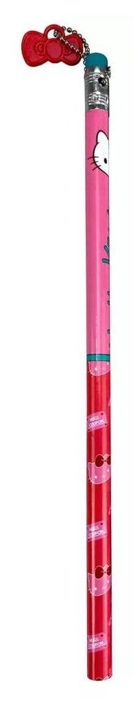 Hello Kitty Sweetheart Pink HB Graphitstift mit Dekoration