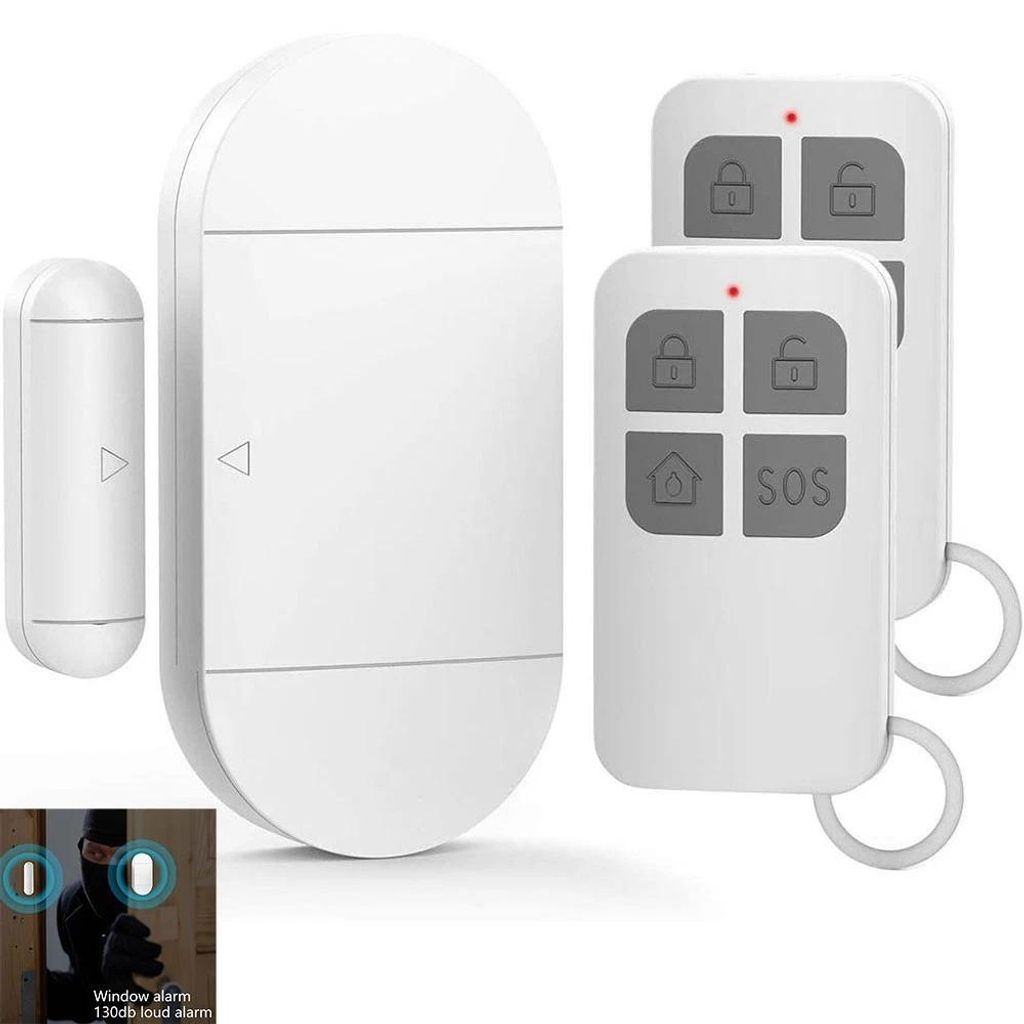 Türalarm Fensteralarm, 2 Fernbedienungen,130dB Sirene 4 Produktbild 