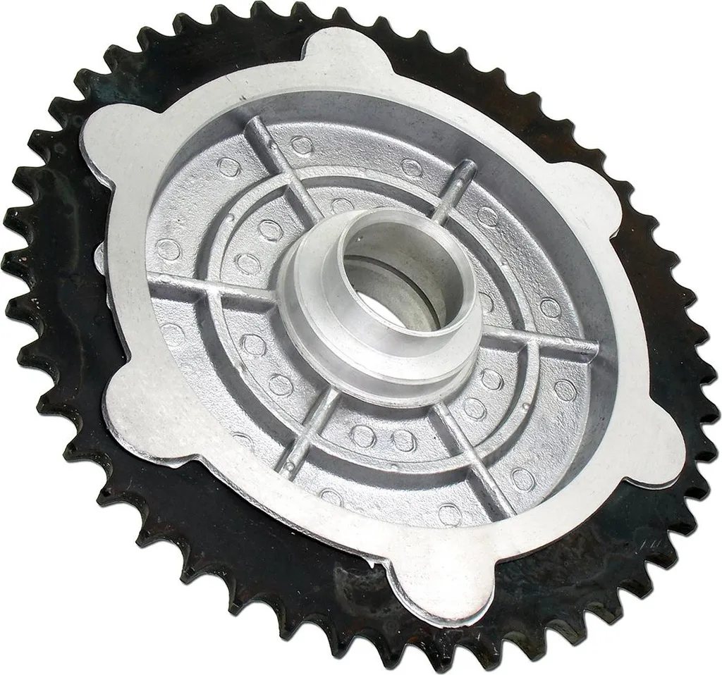 Pignon 48 dents MZ ES/TS 125 150 - Acier trempé haute durabilité 428