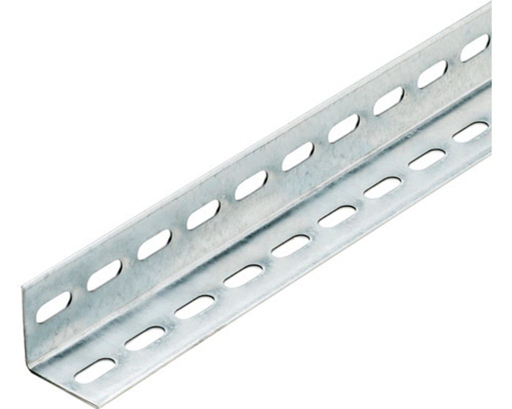 SCHULTE Lagertechnik Pozinkovaný uholník 40x40x2 mm L 2500 Obrázok produktu 