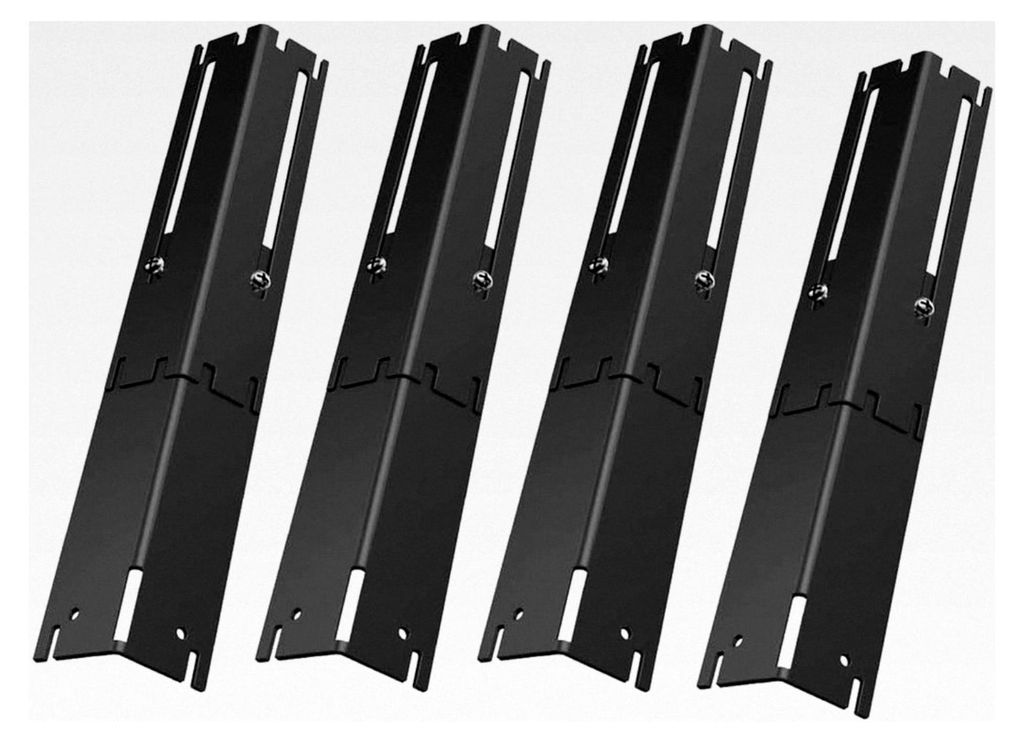 Universelle Ersatz-Heizplatte, robust, verstellbar, Porzellan-Stahl, Heizzelt und Flavorizer Bar, Brennerabdeckung, Flame Tamer für Gasgrill, ausz...