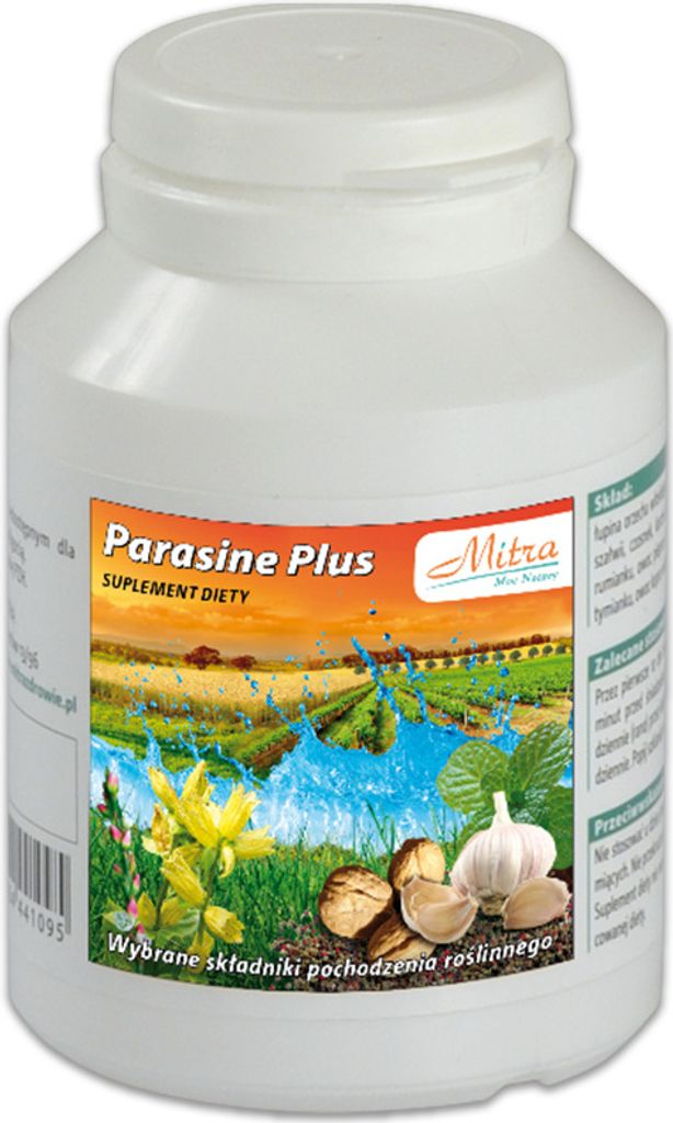 MITRA Parasin Plus 100 kapsułek. Zdjęcie produktu 