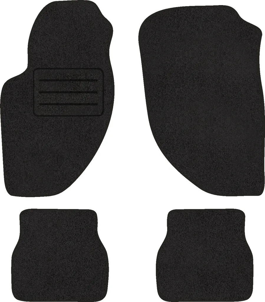 Set 4 Tappetini Auto Velluto LUX su Misura Alfa Romeo 166 (98-10) - 2