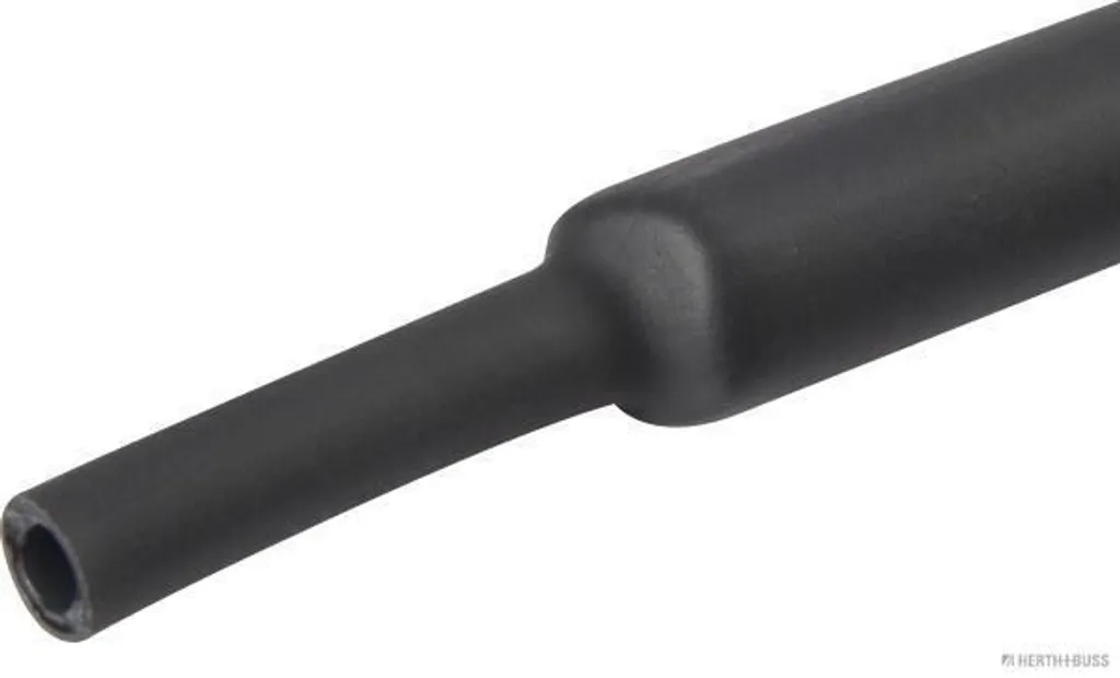 Gaine Thermorétractable en Polyoléfine Noir 2:1 Format 5 Mètres 10mm
