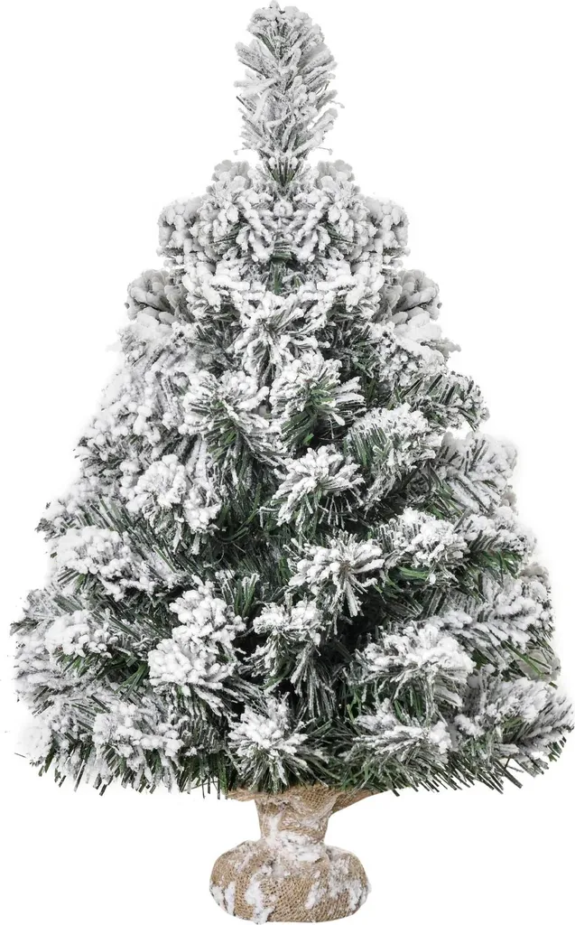 Mini sapin de Noël pour bureau et petits appartements - Hauteur 60 cm