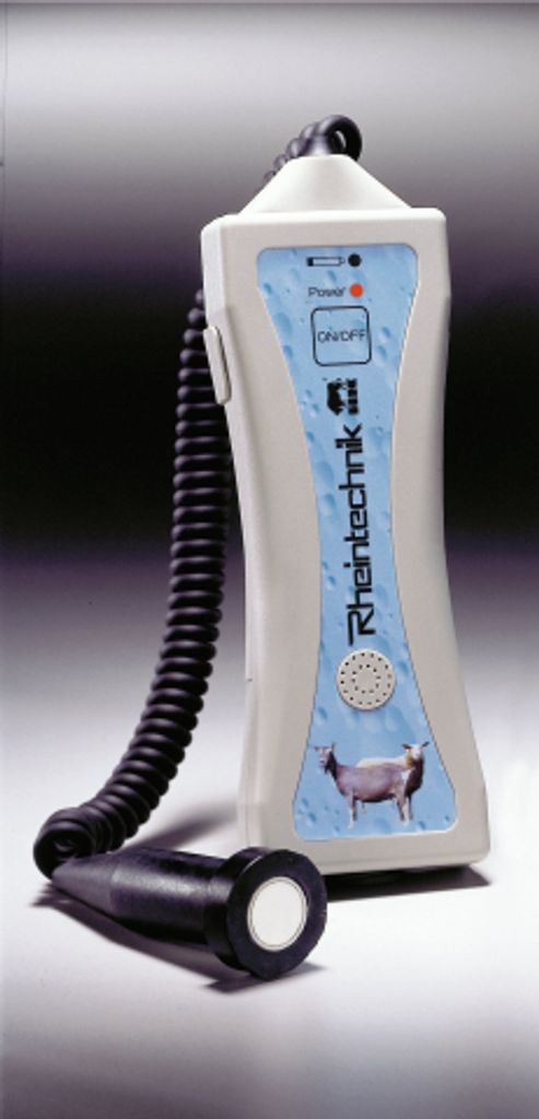 Trächtigkeitsgerät f. Schafe Ziegen/ Alpaka mit Spiralkabel